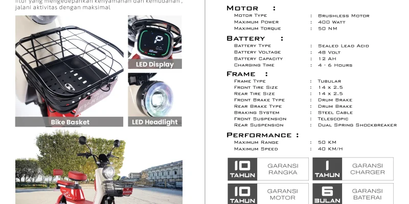 tips memilih sepeda motor listrik